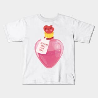 Self love heals your soul Kids T-Shirt